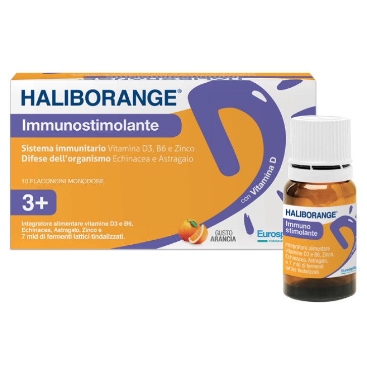 HALIBORANGE IMMUNOSTIMOLANTE 10 FLACONCINI 10 ML