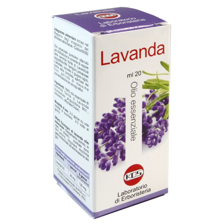 LAVANDA olio essenziale 20 ml KOS