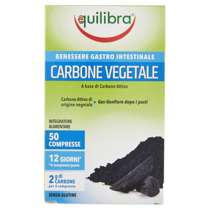 EQUILIBRA CARB VEGETALE 50CPR