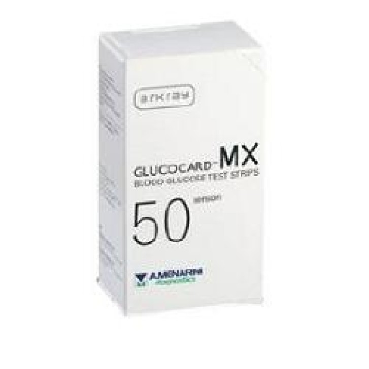 GLUCOCARD-MX BLOOD GLUCOSE 50PZ