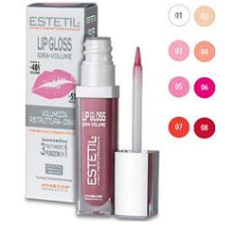 ESTETIL LIPGLOSS IDRAVOLUME BERRY RED 05 6,5ML