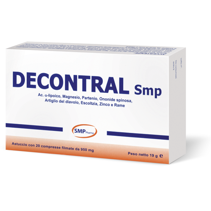 DECONTRAL INTEG 20CPR 850MG