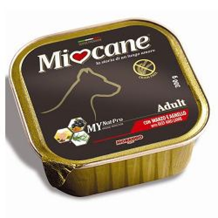 MIOCANE ADULT MANZ/AGNEL.300G