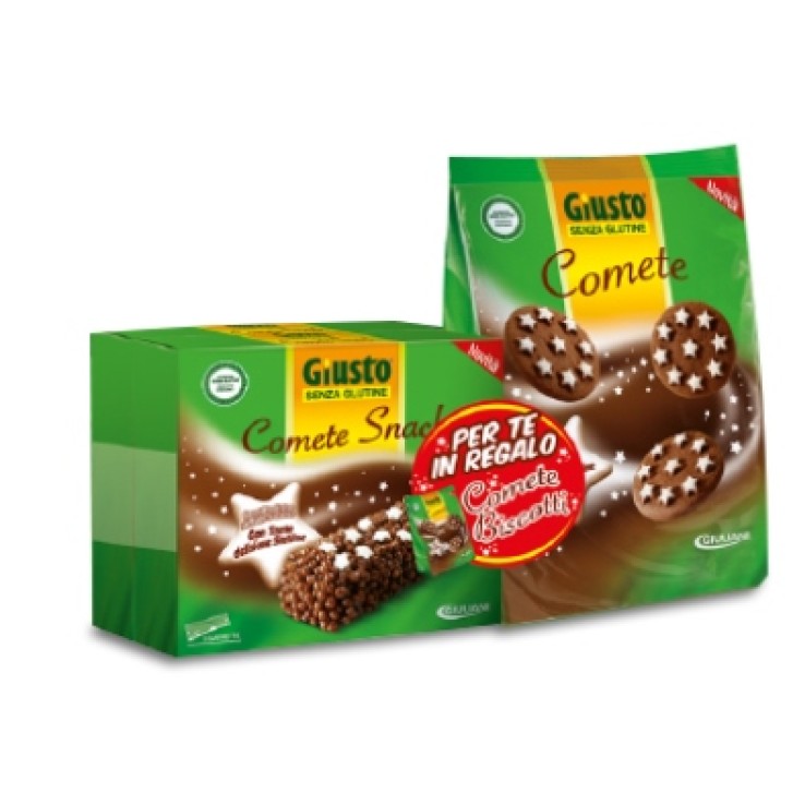 GIUSTO COMETE SNACK 120G S/G