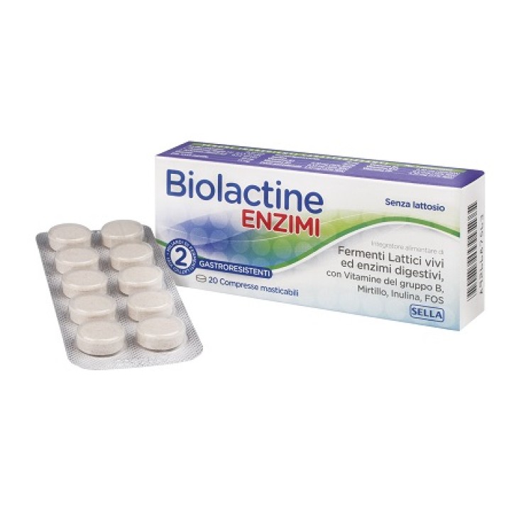 BIOLACTINE ENZIMI 20CPR NF