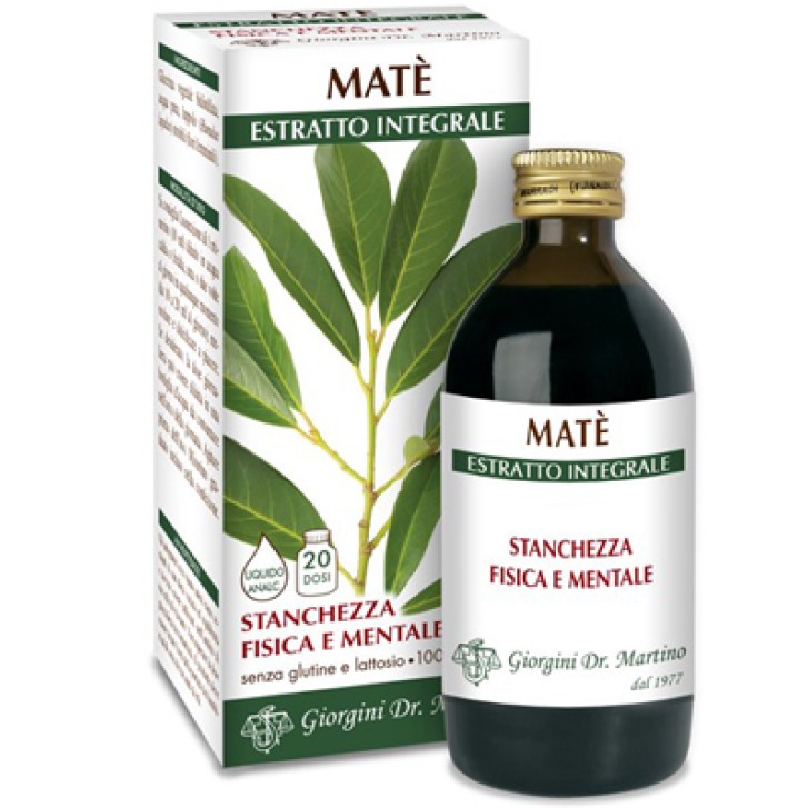 MATE' ESTRATTO INTEGRALE 200ML