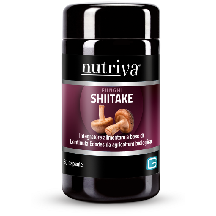 NUTRIVA SHITAKE 60CPS VEG