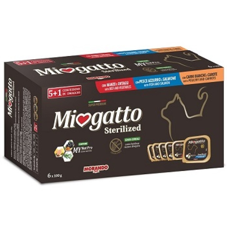 MIOGATTO MULTIPACK 5X100G+1 OMAG