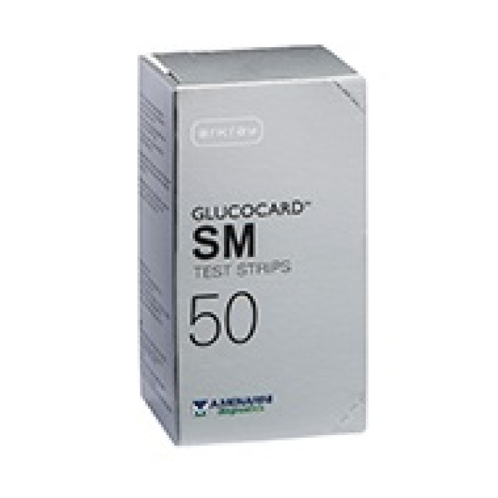 GLUCOCARD-SM TEST STRIPS 50PZ