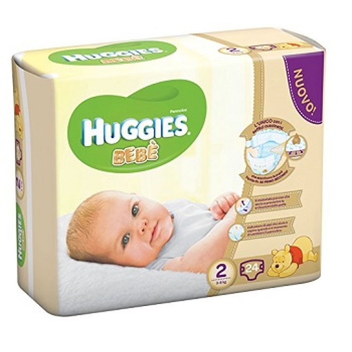 HUGGIES BASE 2 BEBE 24PZ