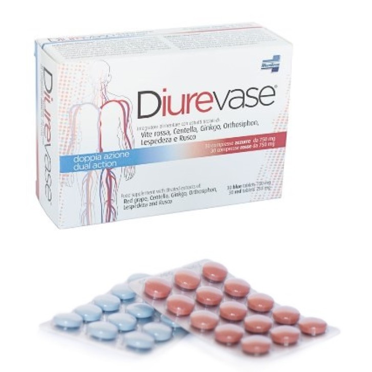 DIUREVASE 30CPR AZZ+30CPR ROSS