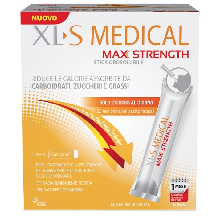 XLS MEDICAL MAX STRENGTH 60STI