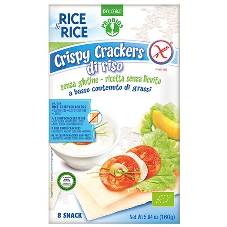 R&R CRISPY CRACKERS RISO 160G