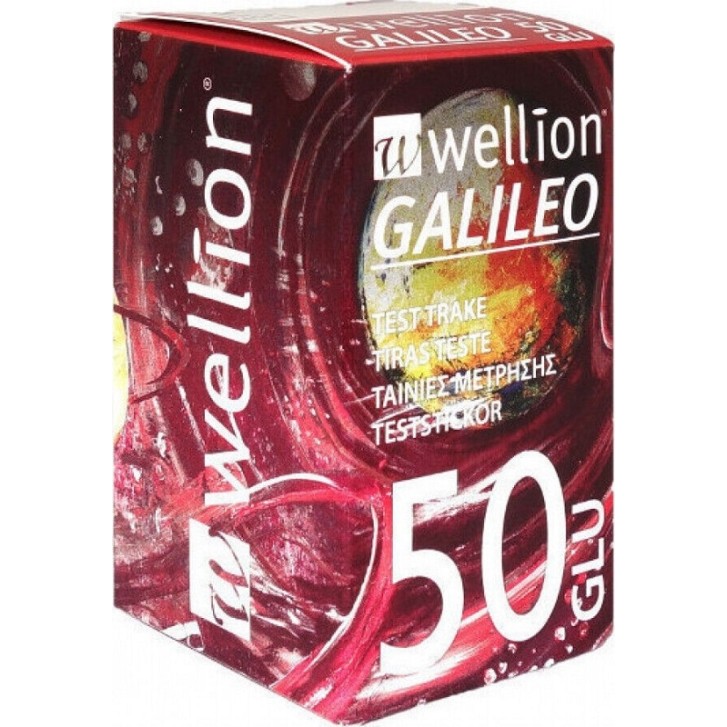 WELLION GALILEO STRIPS 25 striscette reagenti per glicemia