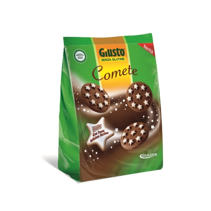 GIUSTO COMETE BISCOTTI 200G S/G