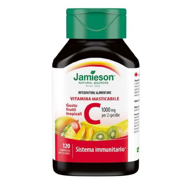 JAMIESON VIT C 1000 TRO 120CPR