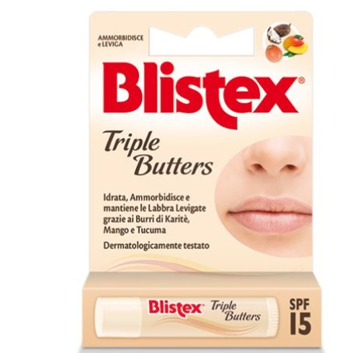 BLISTEX TRIPLE BUTTERS STK LAB