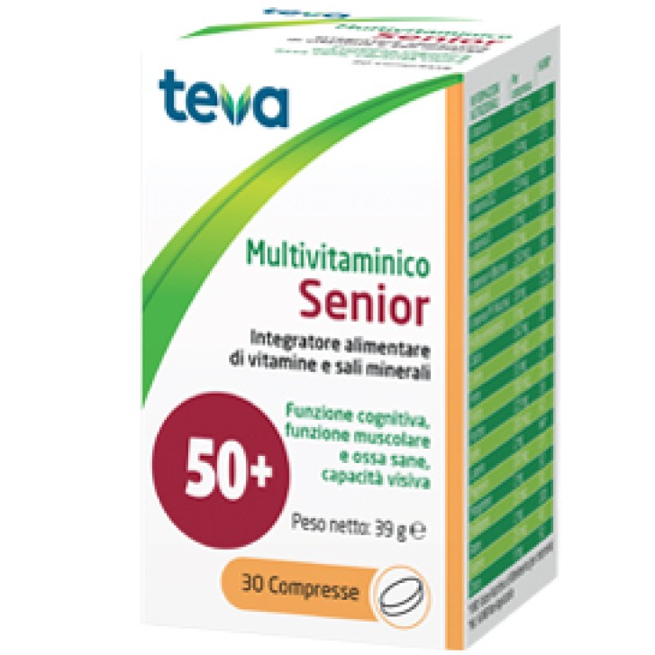 MULTIVITAMINICO SENIOR 30CPR TEV