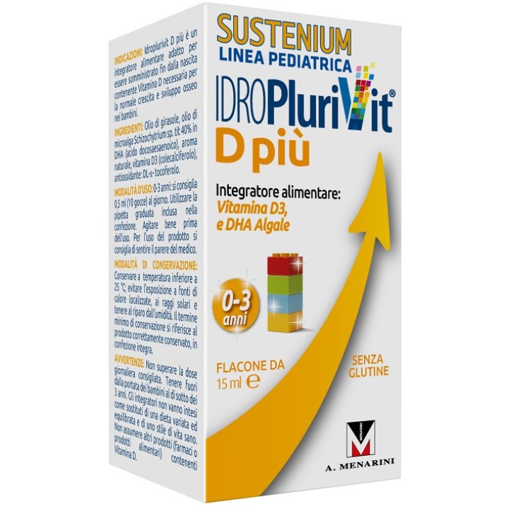 SUSTENIUM IDROPLURIVIT D+GTT