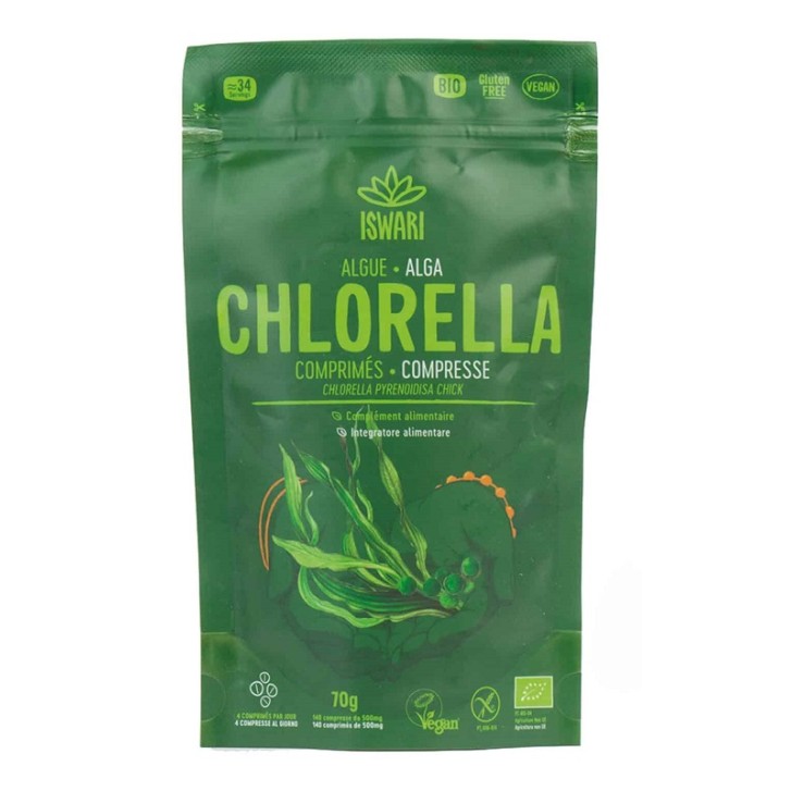 TAVOLETTE CLORELLA BIO 70G