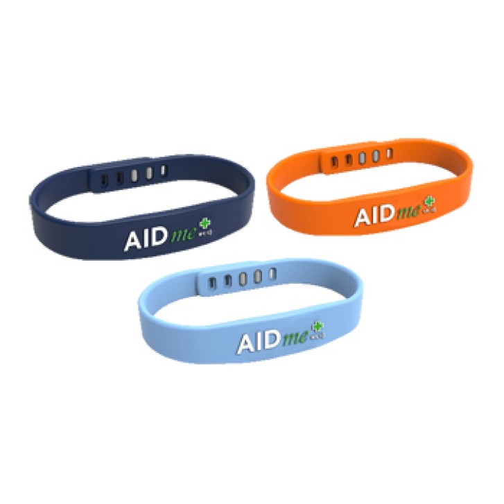 AIDME BRACCIALE SALVAVITA BLU