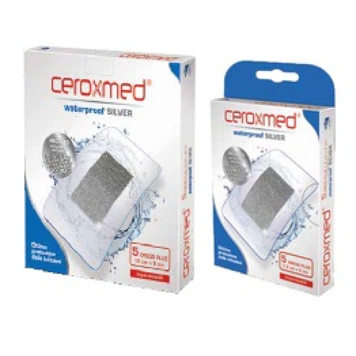 CEROXMED WATERPROOF SILVER 50 X 72 MM 5 PEZZI