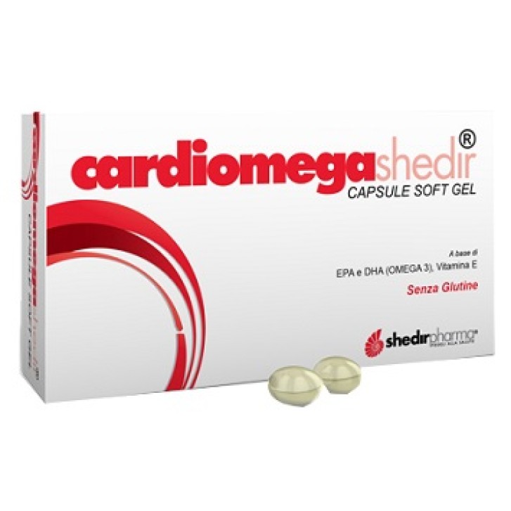 CARDIOMEGA SHEDIR 30 CAPSULE MOLLI 23,3 G