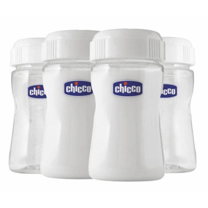 CHICCO CONTENITORI LATTE SILICONE