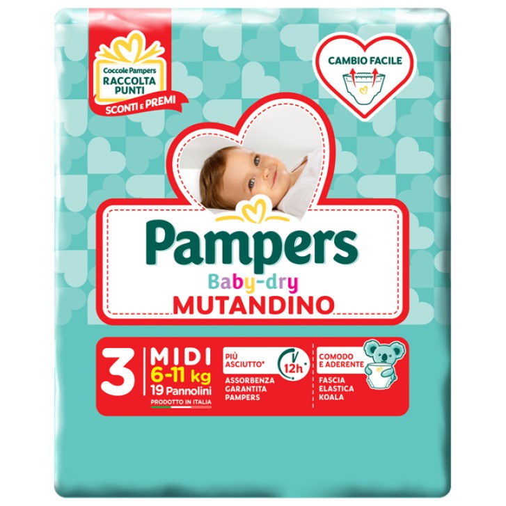 PAMPERS BD MUT MIDI 19PZ 1270