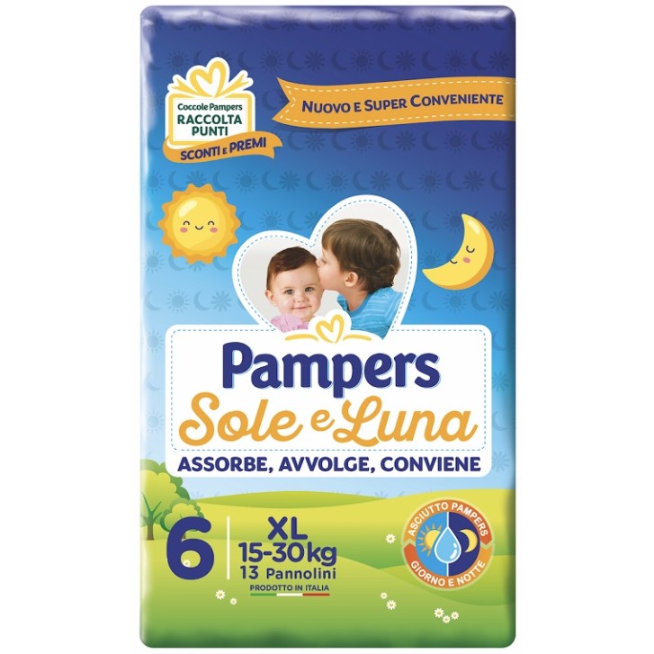 PAMPERS SOLE&ampLUNA XL 13PZ 0077