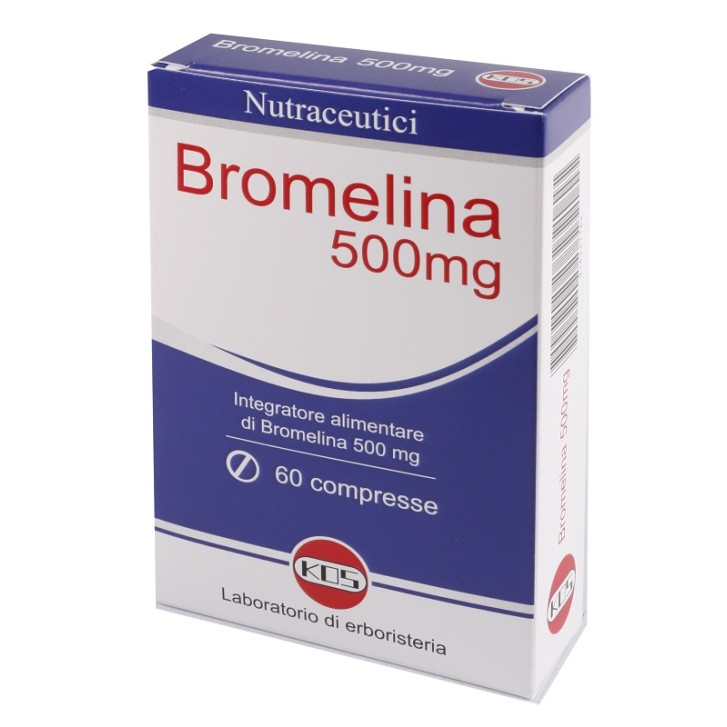 BROMELINA 500MG 60CPR KOS