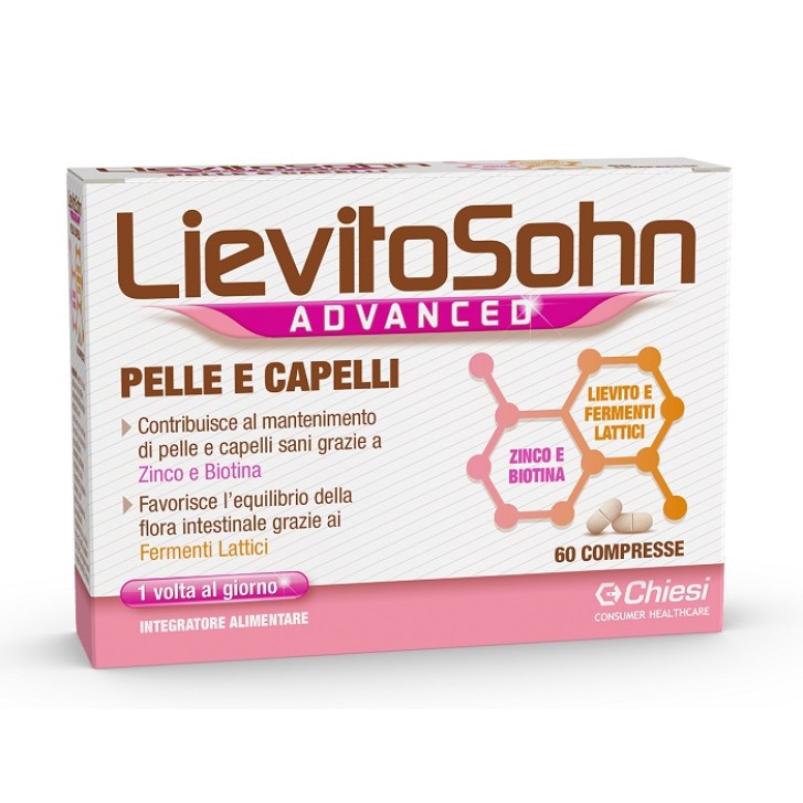 LIEVITOSOHN ADVANCED pelle capelli 60 compresse