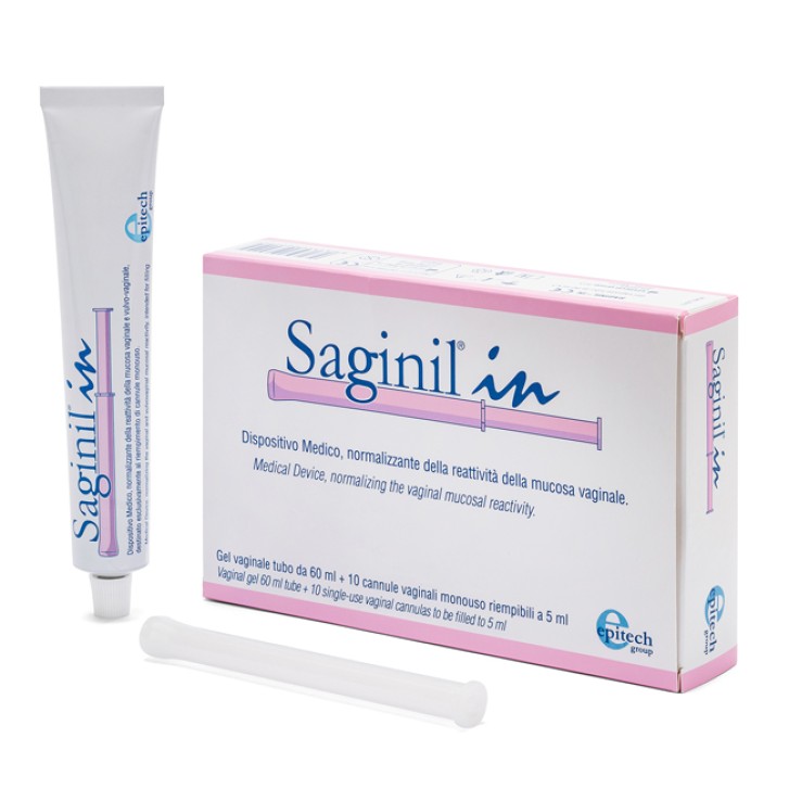 SAGINIL IN 10 CANNULE TUBO60ML