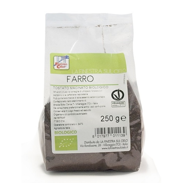 FARRO TOSTATO MACINATO250G BIO