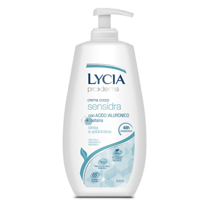 LYCIA PRODERMA CREMA CORPO SENSIDRA 400 ML