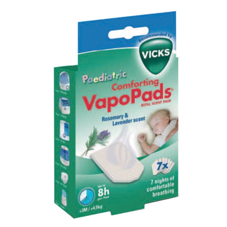 VICKS VAPOPADS ROSEMARY&ampLAVEND