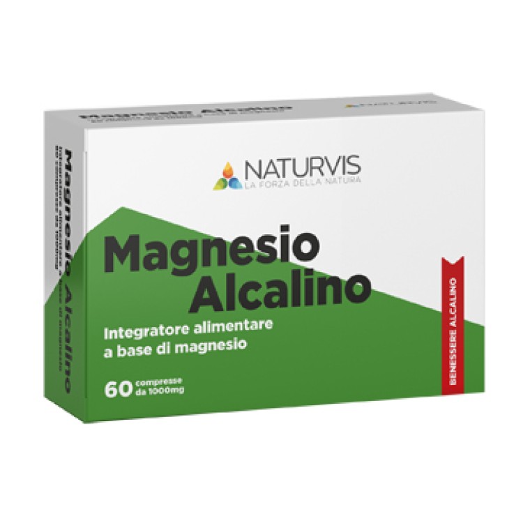 MAGNESIO ALCALINO 60CPR NATURVIS