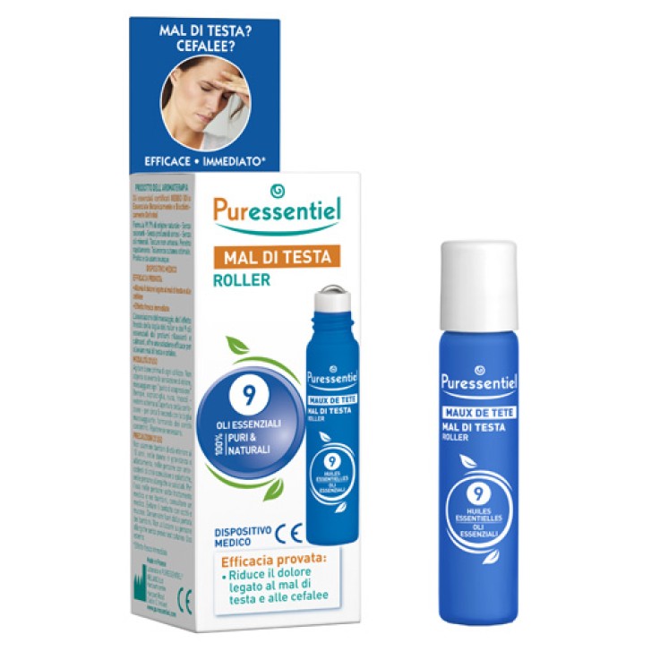 PURESSENTIEL ROLLER MAL DI TESTA