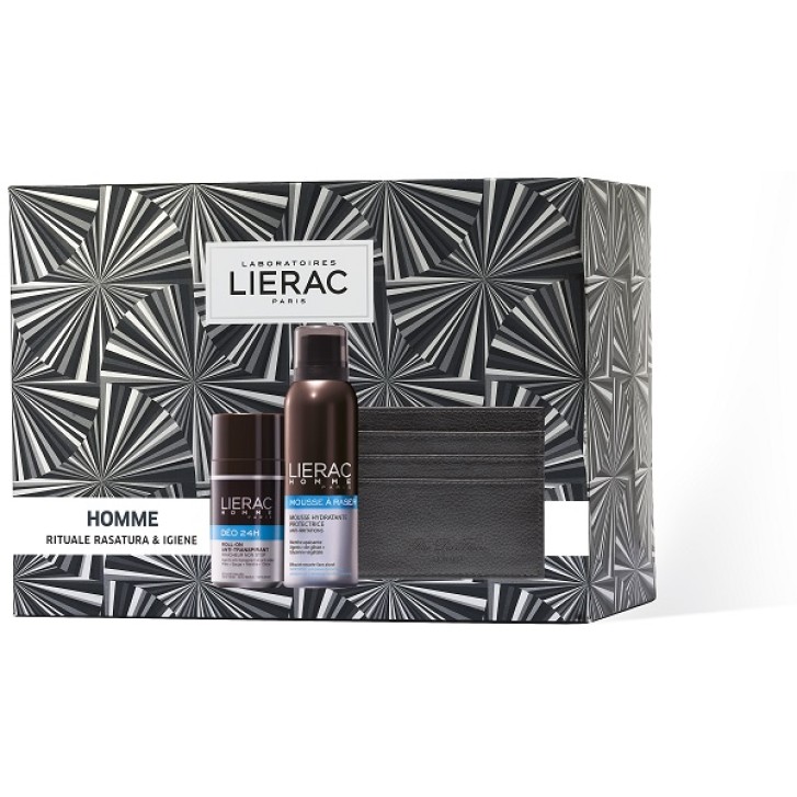 LIERAC CF HOMME MOUSSE+DEO+POR