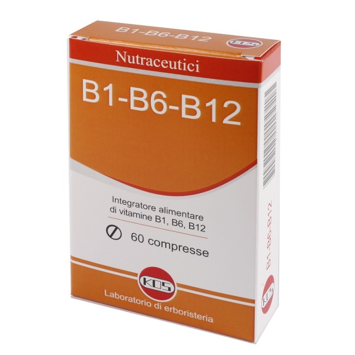 VITAMINE B1B6B12 60CPR KOS