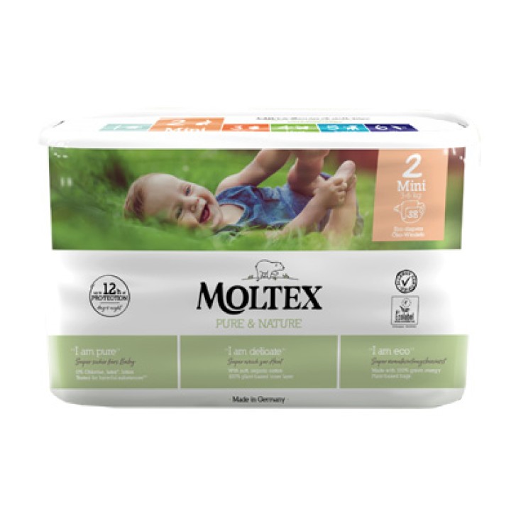 MOLTEX PURE&ampNATURE T2 MI 3-6KG