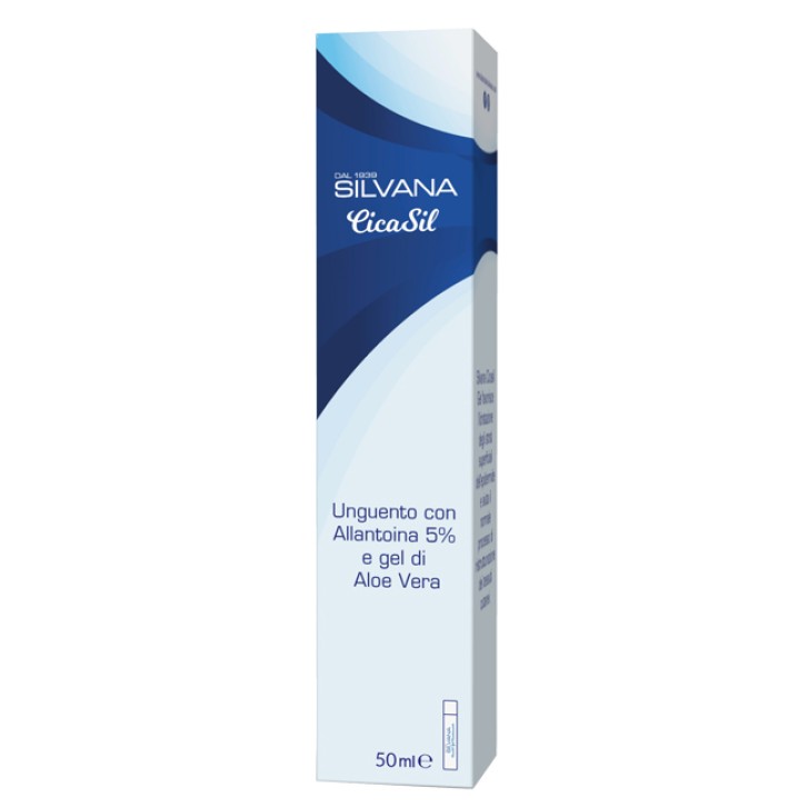 SILVANA CICASIL UNGUENTO ALL'ALLANTOINA 5% E GEL DI ALOE VERA 50 ML