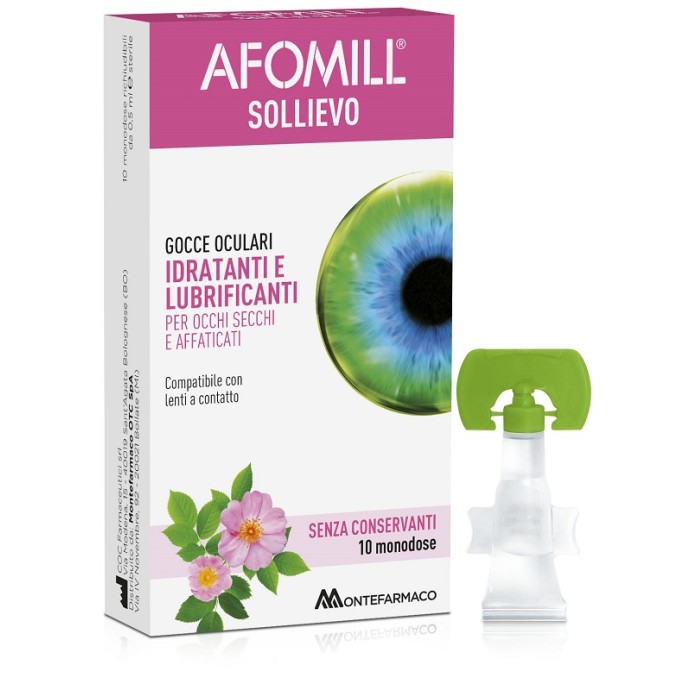 AFOMILL SOLLIEVO collirio 10 fialette 