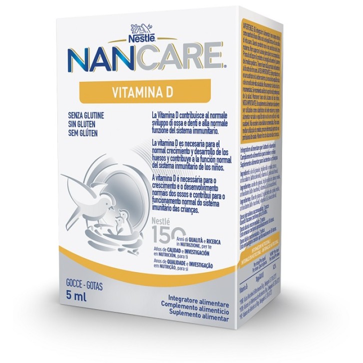 NESTLE' NANCARE VITAMINA D GOCCE 5 ML