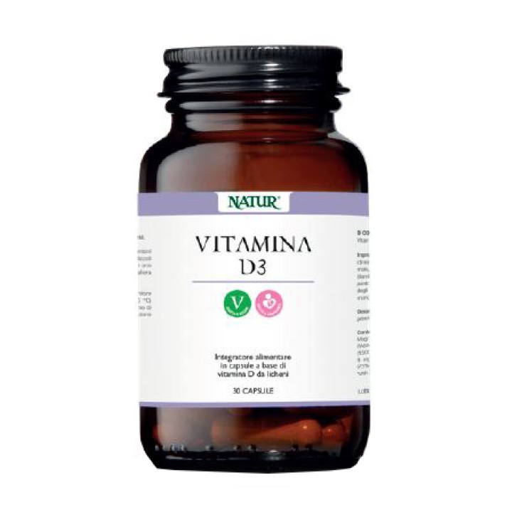 VITAMINA D3 30CPS NATUR