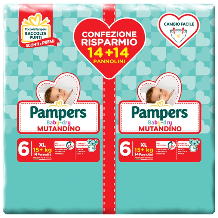 PAMPERS BD MUT XL 28PZ 0128