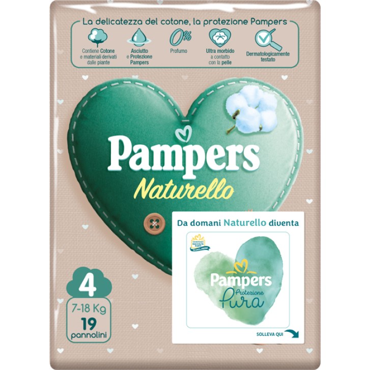 PAMPERS NATUR MAXI CP 19PZ 9360