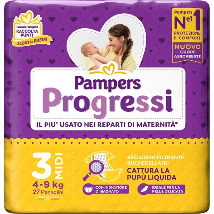 PAMPERS PROGRESSI MIDI 27PZ 0238