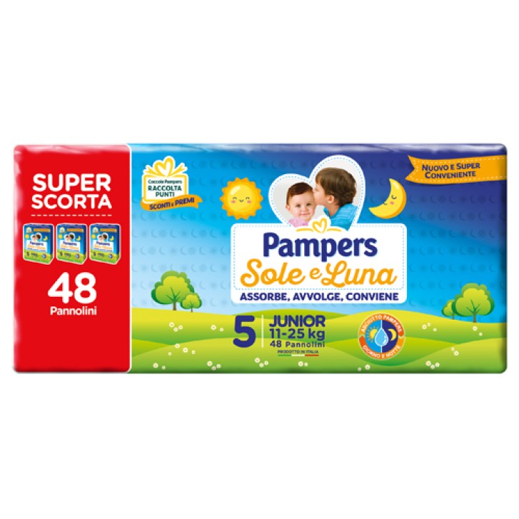 PAMPERS SOLE&ampLUNA TRIO J 48PZ