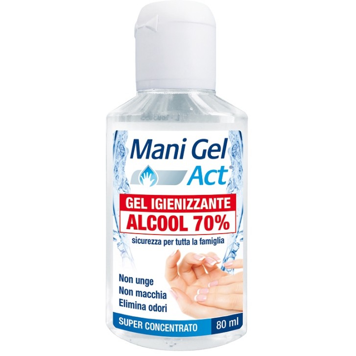 MANI GEL ACT GEL IGIENIZZANTE ALCOOL 70% 80 ML